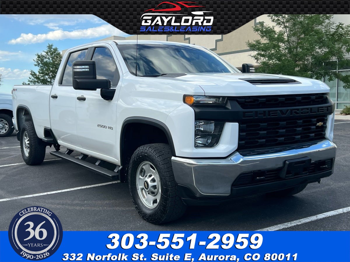 2021 Chevrolet Silverado 2500HD WT Crew Cab Long Bed 4X4 6.6L V8