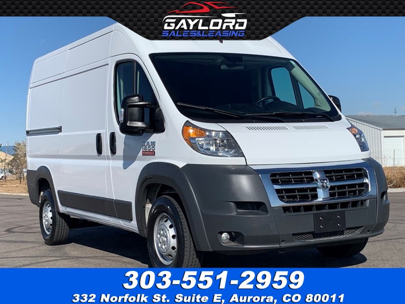 Sold 2017 Ram ProMaster Cargo Van 1500 High Roof 136