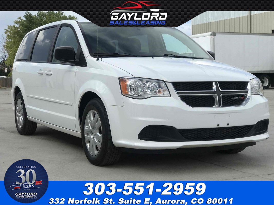 2016 Dodge Grand Caravan SE 3.6L V6