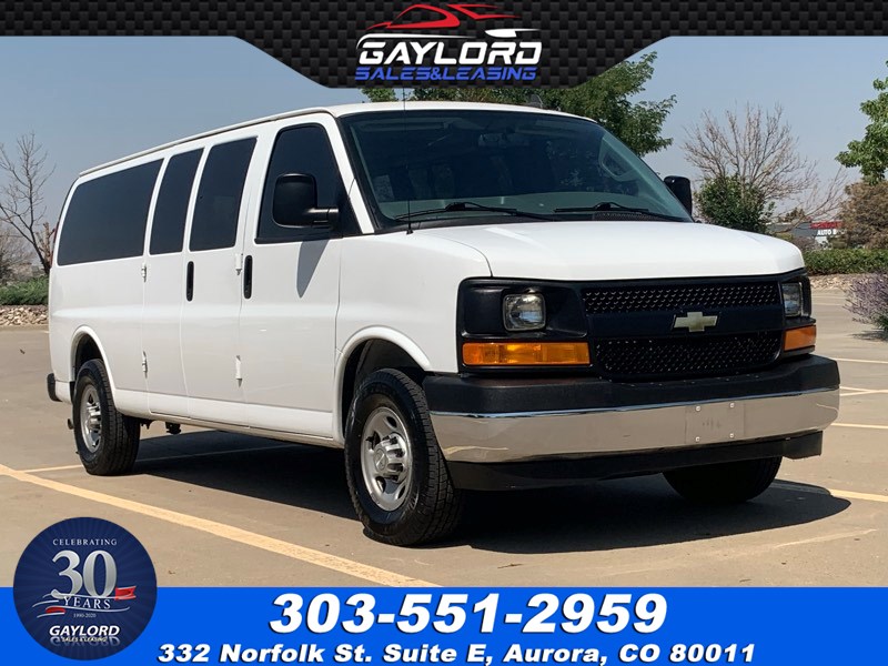 Sold 2017 Chevrolet Express 3500 LS 15 Passenger Van V8 in Aurora