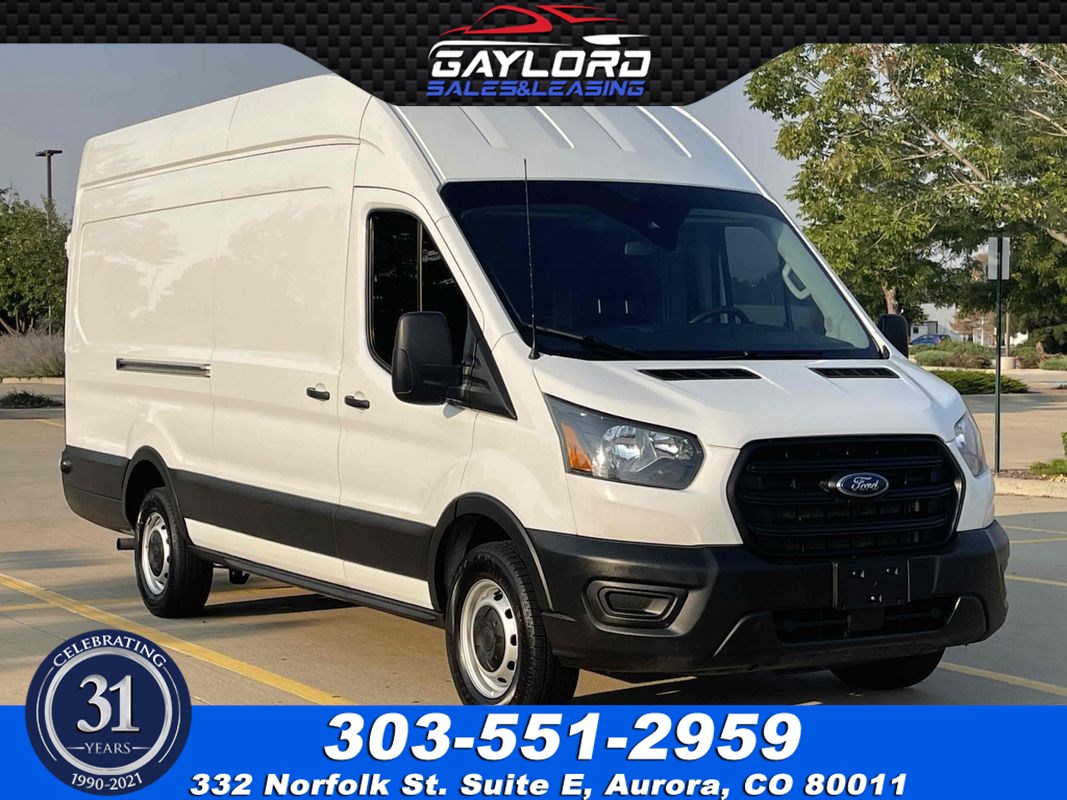 Sold 2020 Ford Transit T-250 High Roof Extended Cargo Van 148