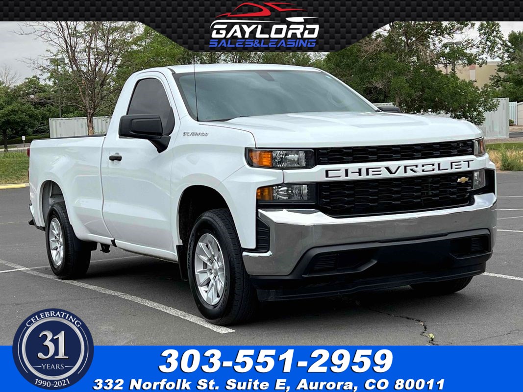 2021 Chevrolet Silverado 1500 Standard Cab Long Bed 5.3L V8