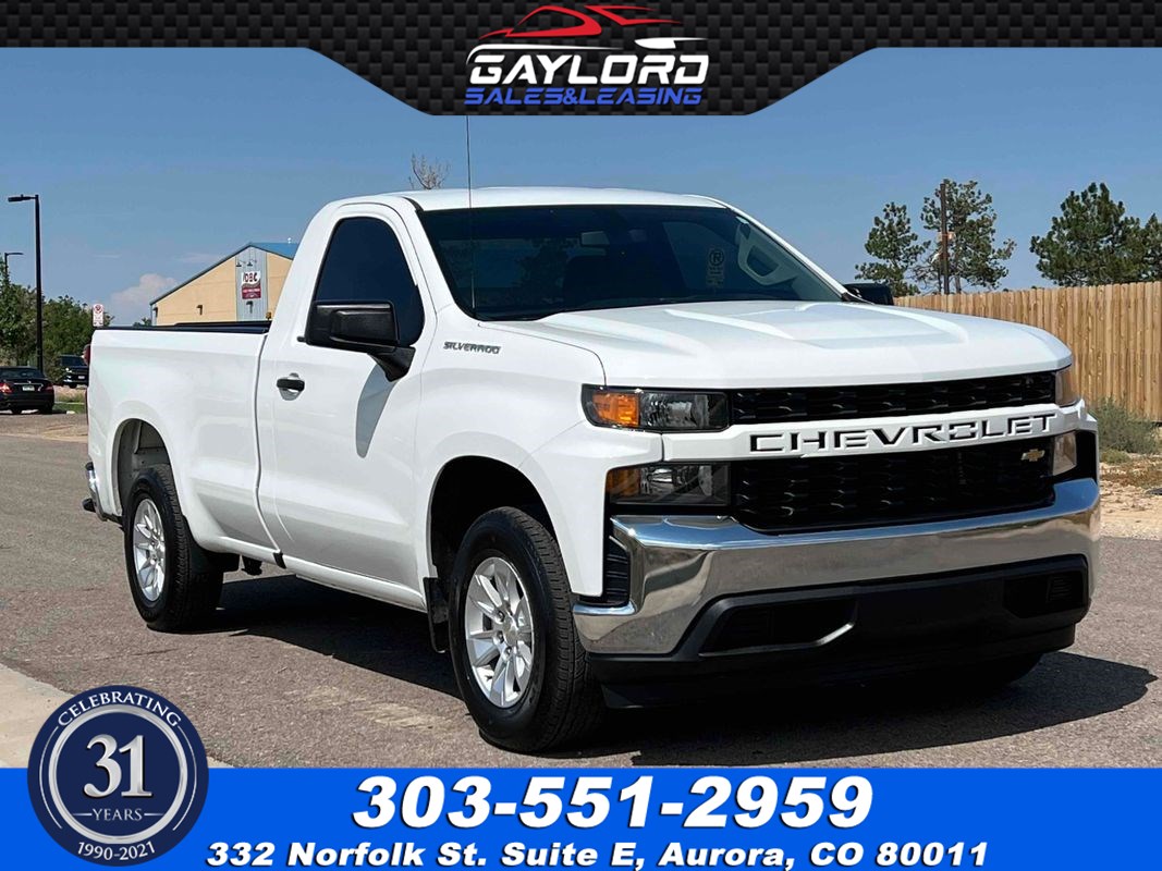 2021 Chevrolet Silverado 1500 Standard Cab Long Bed 5.3L V8