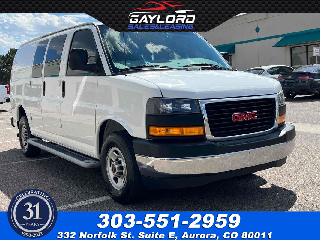 2020 GMC Savana 2500 Cargo Van 6.0l V8 