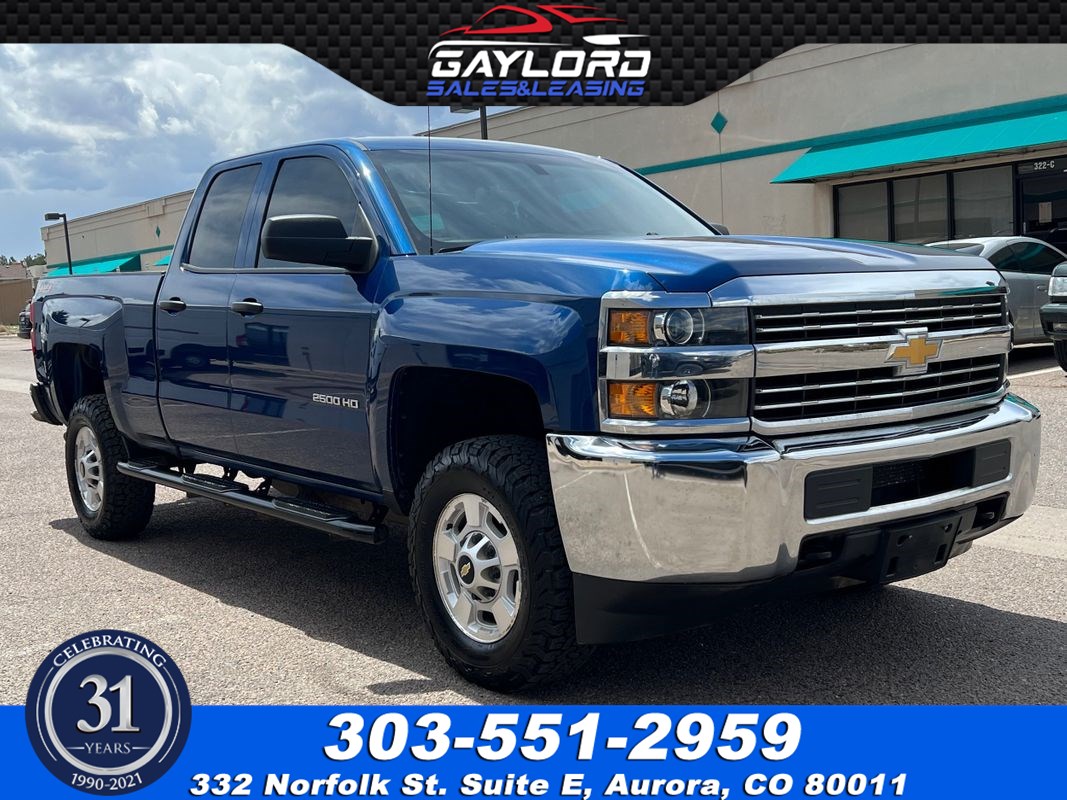 2018 Chevrolet Silverado 2500HD Double Cab Short Bed 4X4 6.0L V8