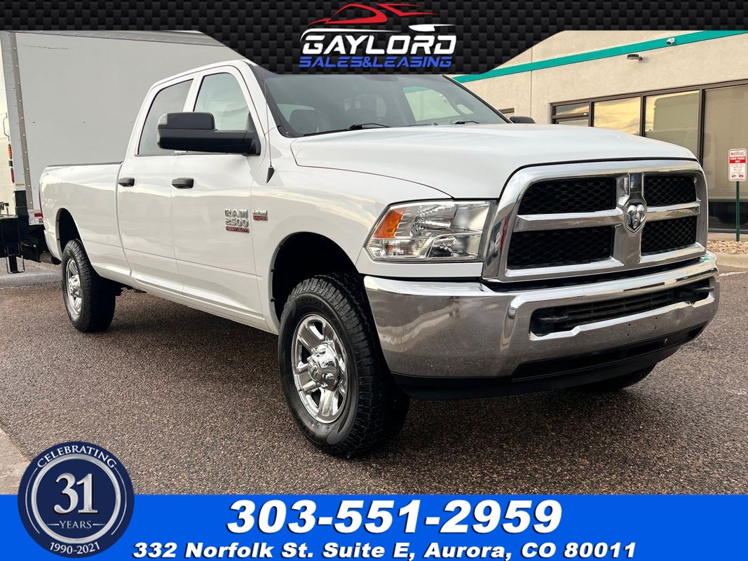 2018 Ram 2500 Tradesman Crew Cab Long Bed 4X4 6.4L Hemi V8