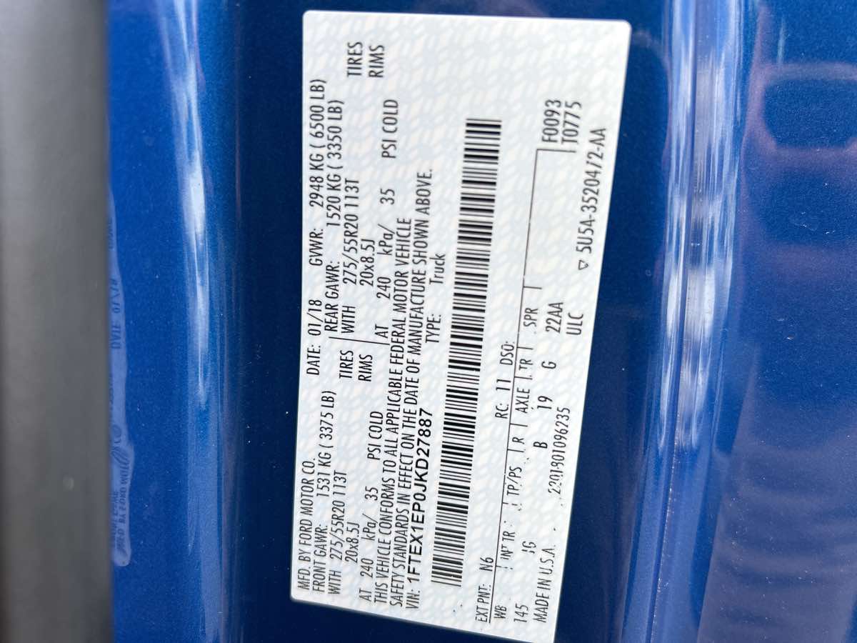 Sold 2018 Ford F-150 STX 4X4 Super Cab in Belford