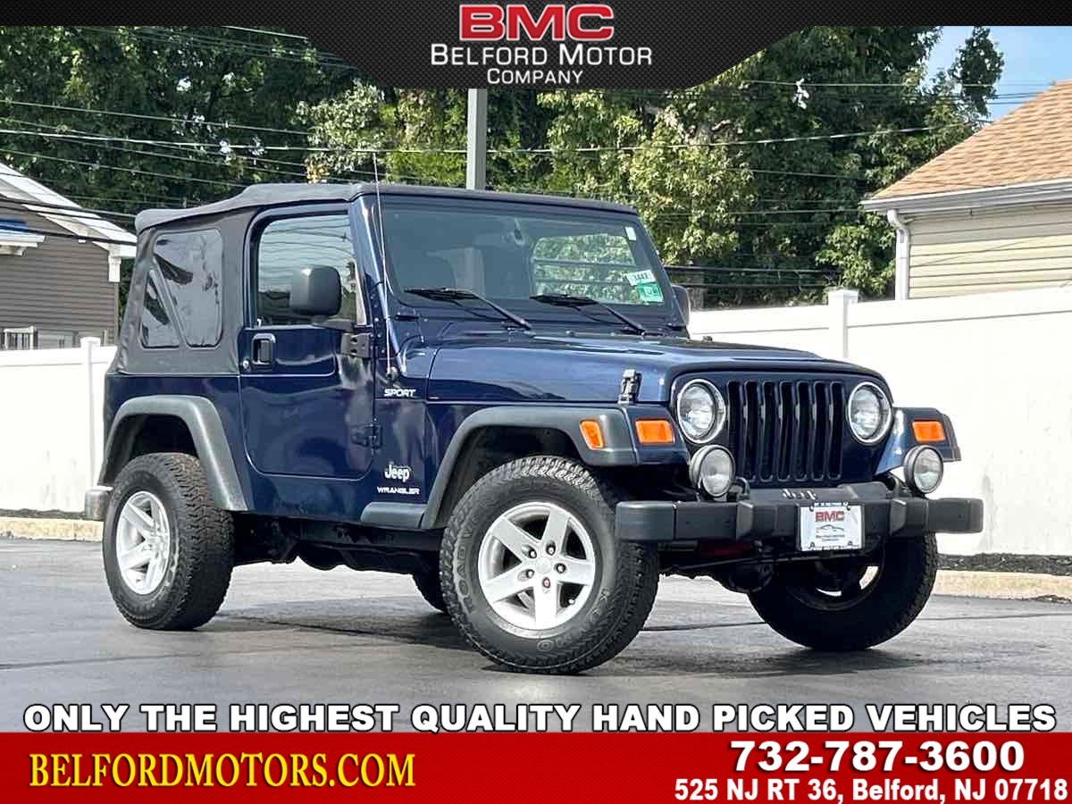 Sold 2006 Jeep Wrangler Sport 4X4 Manual in Belford