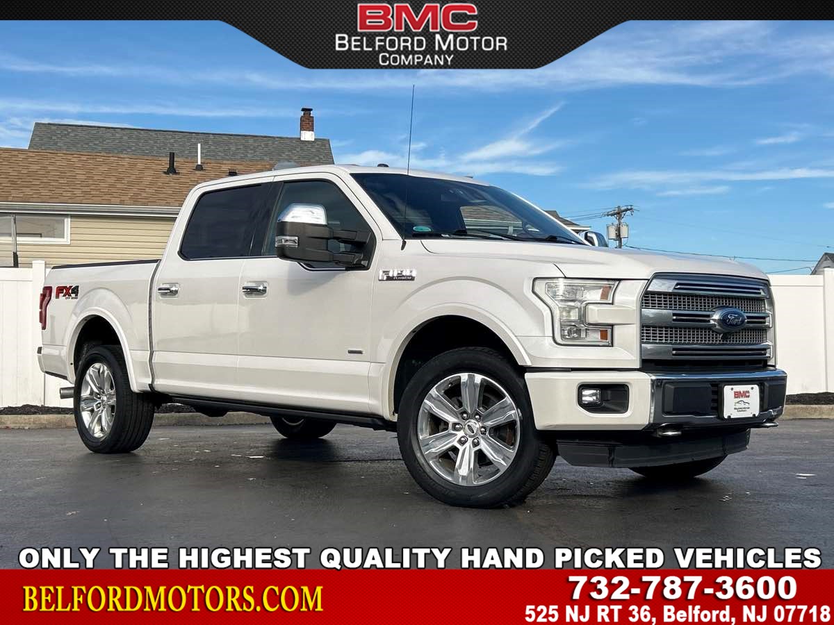 2015 Ford F-150 Platinum 4X4 Crew Cab EcoBoost