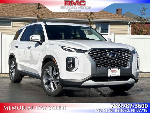 Hyper White 2021 Hyundai Palisade SEL AWD SUV / Crossover All-Wheel Drive Automatic