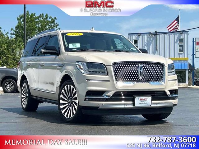 White (Ivory Pearl Metallic Tri-Coat) 2018 Lincoln Navigator Reserve 4WD SUV / Crossover Four-Wheel Drive Automatic