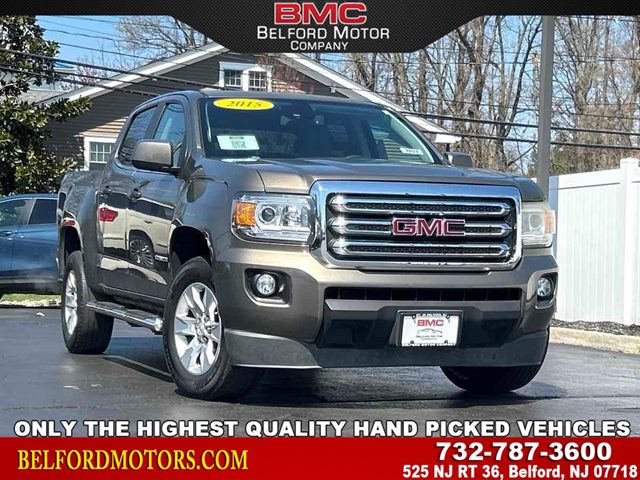 Bronze Alloy Metallic 2015 GMC Canyon SLE Crew Cab Pickup Truck 4X2 Automatic