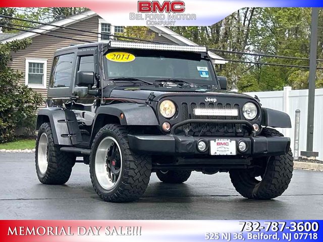 Black Clearcoat 2014 Jeep Wrangler Sport 4WD SUV / Crossover Four-Wheel Drive Manual