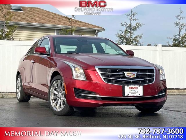 Red Obsession Tintcoat 2017 Cadillac ATS 2.0T Luxury AWD Sedan All-Wheel Drive Automatic