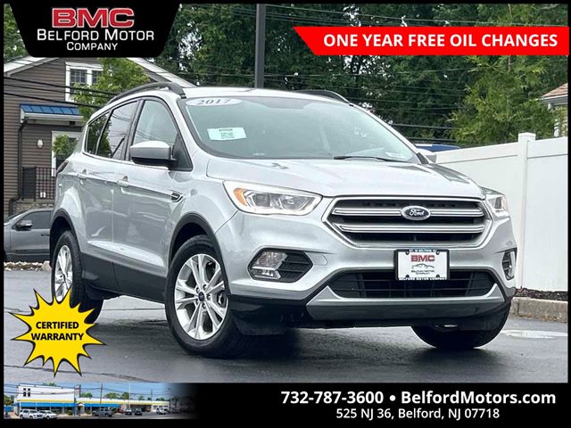 Ingot Silver Metallic 2017 Ford Escape SUV / Crossover All-Wheel Drive Automatic
