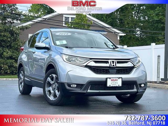Lunar Silver Metallic 2018 Honda CR-V EX-L AWD SUV / Crossover All-Wheel Drive Automatic