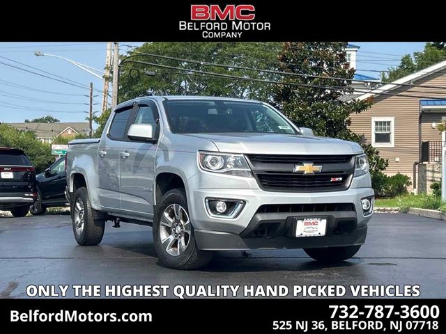 Silver Ice Metallic 2019 Chevrolet Colorado Pickup Truck Four-Wheel Drive Automatic
