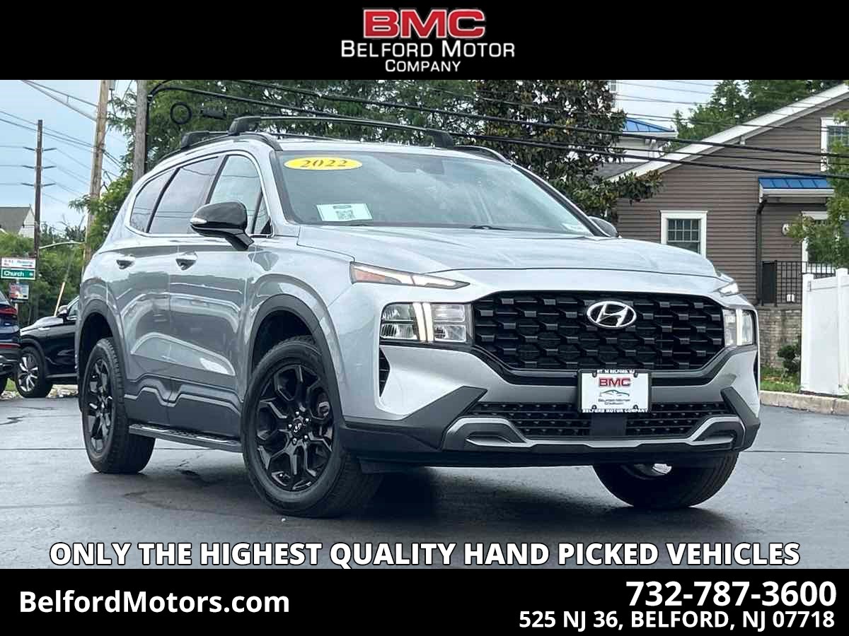 Shimmering Silver 2022 Hyundai Santa Fe SUV / Crossover All-Wheel Drive Automatic