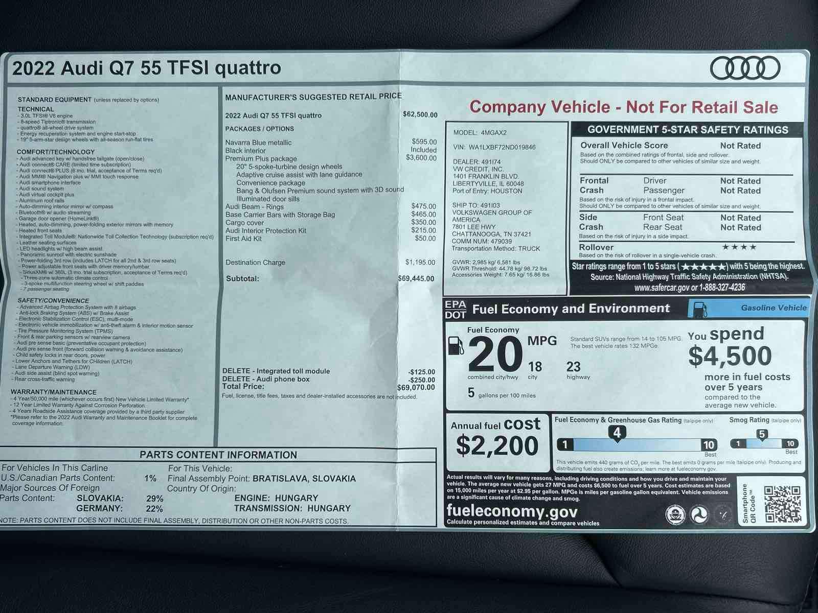 2022 Audi Q7 Premium Plus - Photo 28