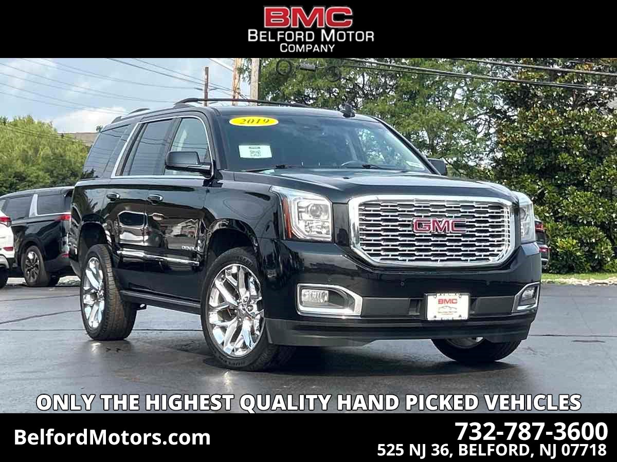 Onyx Black 2019 GMC Yukon SUV / Crossover Four-Wheel Drive 