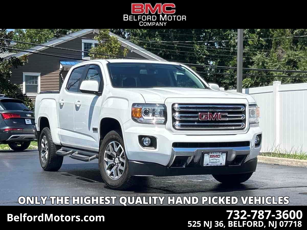 Summit White 2017 GMC Canyon Pickup Truck Four-Wheel Drive Automatic