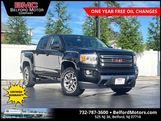 Onyx Black 2016 GMC Canyon Pickup Truck Four-Wheel Drive Automatic