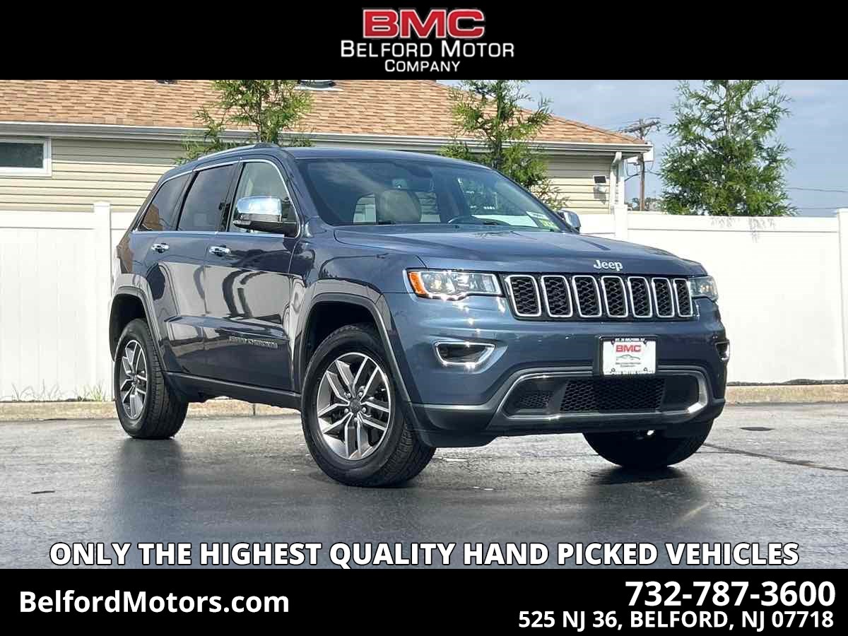Slate Blue Pearlcoat 2021 Jeep Grand Cherokee SUV / Crossover Four-Wheel Drive Automatic