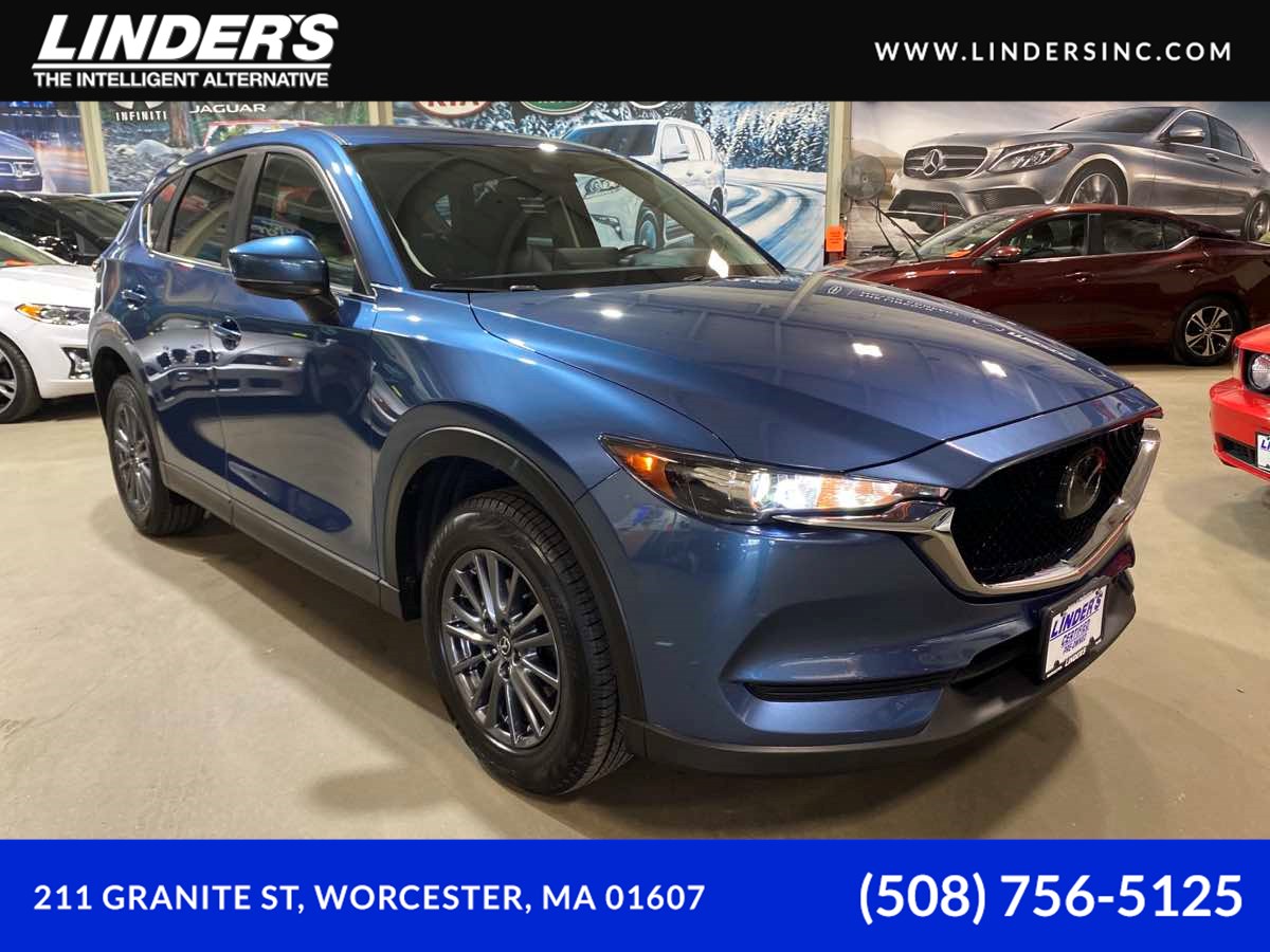 TMGC＋C ブルー Sold 2021 Mazda CX-5 Touring AWD in Worcester
