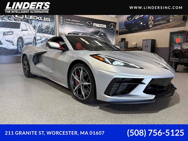 Silver Flare Metallic 2023 Chevrolet Corvette Coupe Rear-Wheel Drive Automatic