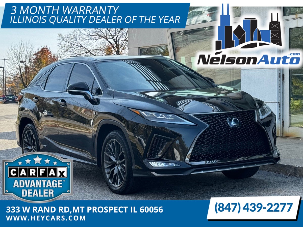 2022 Lexus RX 450h F SPORT Handling AWD