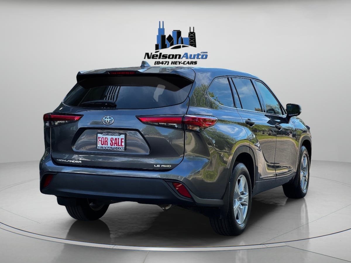 2021 Toyota Highlander LE photo 4