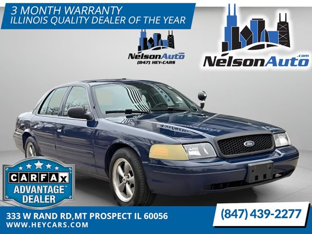 Black 2007 Ford Crown Victoria Police Interceptor Sedan Rear-Wheel Drive Automatic