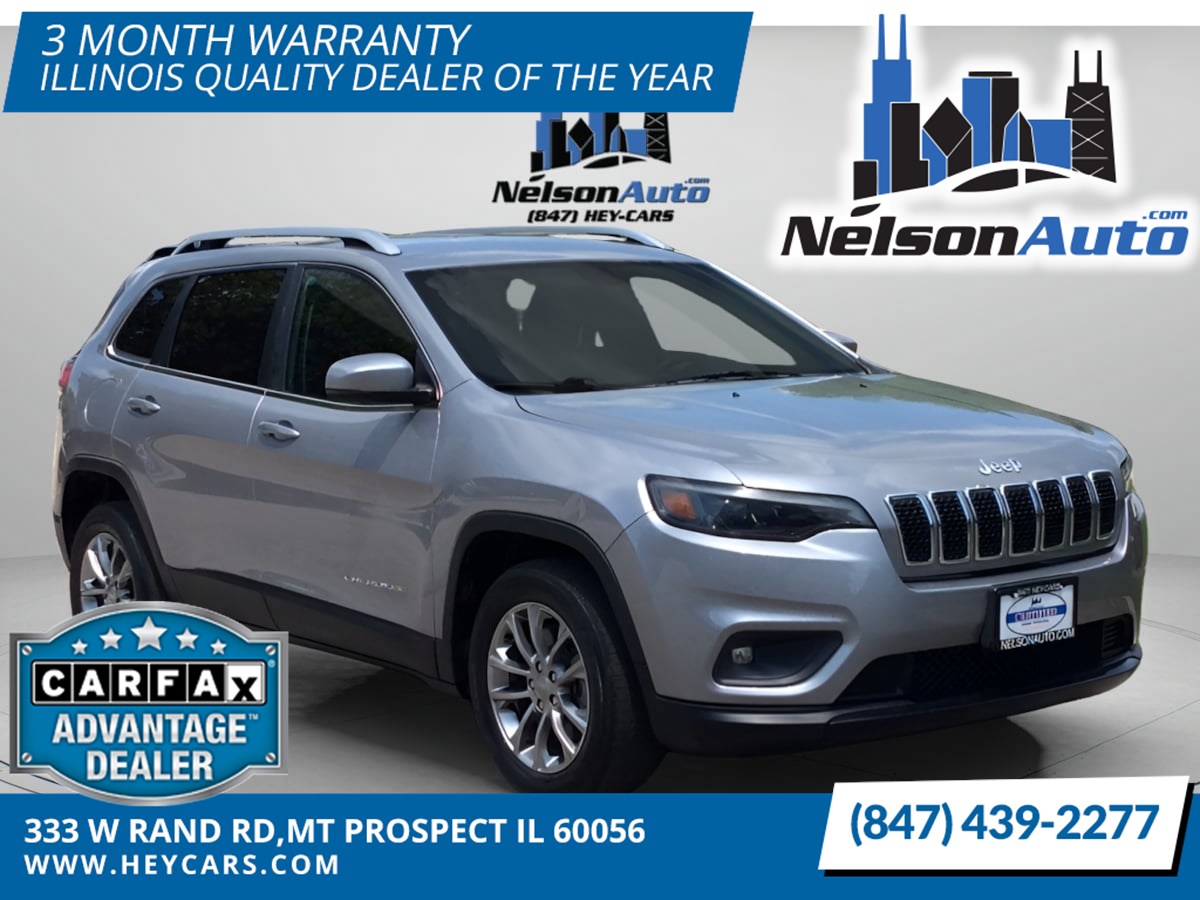 Billet Silver Metallic Clearcoat 2020 Jeep Cherokee SUV / Crossover Front-Wheel Drive Automatic