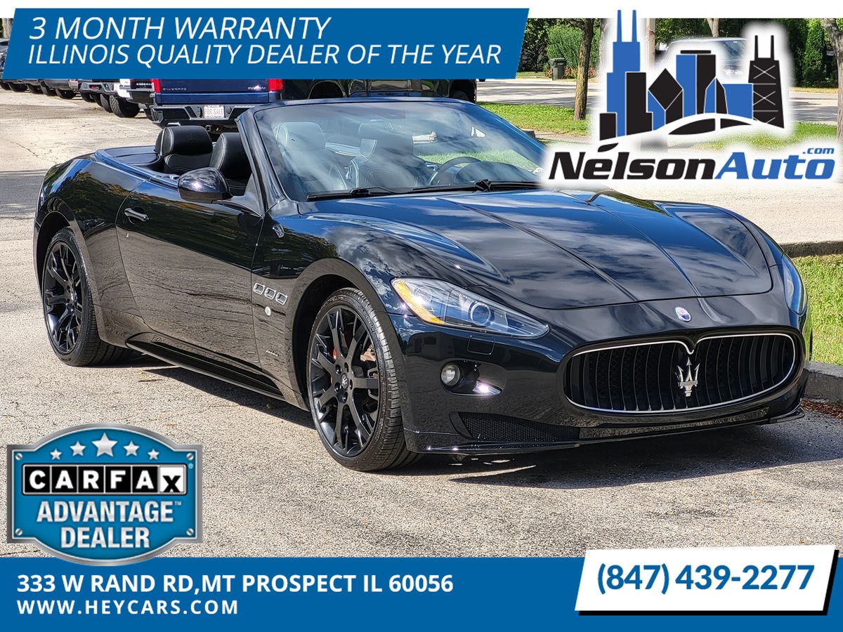 2012 Maserati GranTurismo Convertible Sport