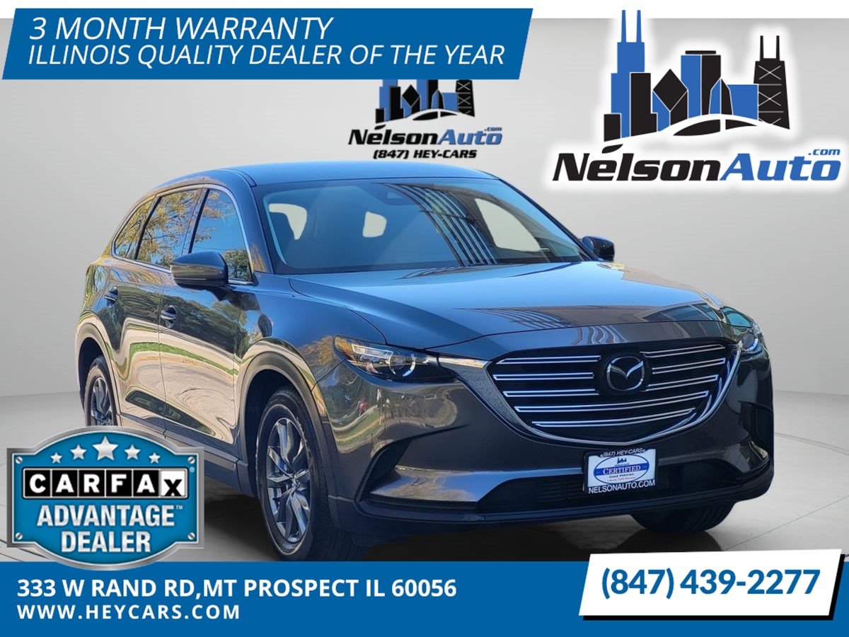 Machine Gray Metallic 2022 Mazda CX-9 SUV / Crossover All-Wheel Drive Automatic