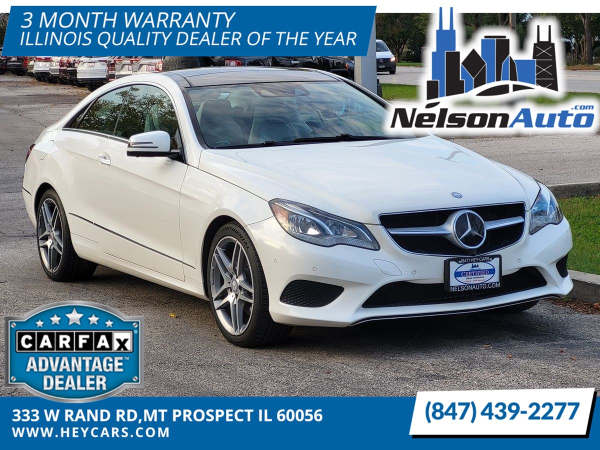 2014 Mercedes-Benz E 350 Coupe 4MATIC