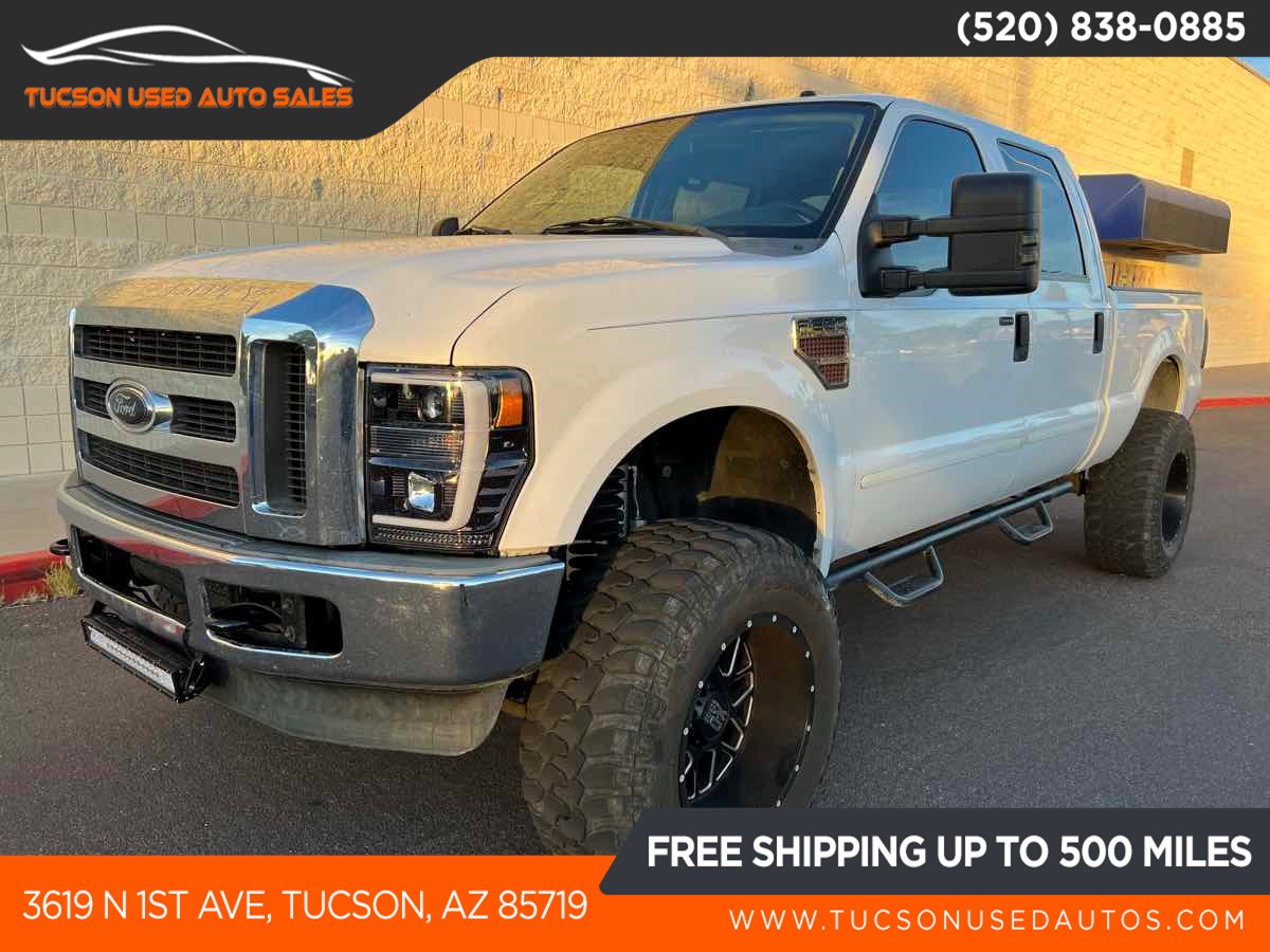 2008 Ford Super Duty F-250 SRW Lariat lifted upgraded and