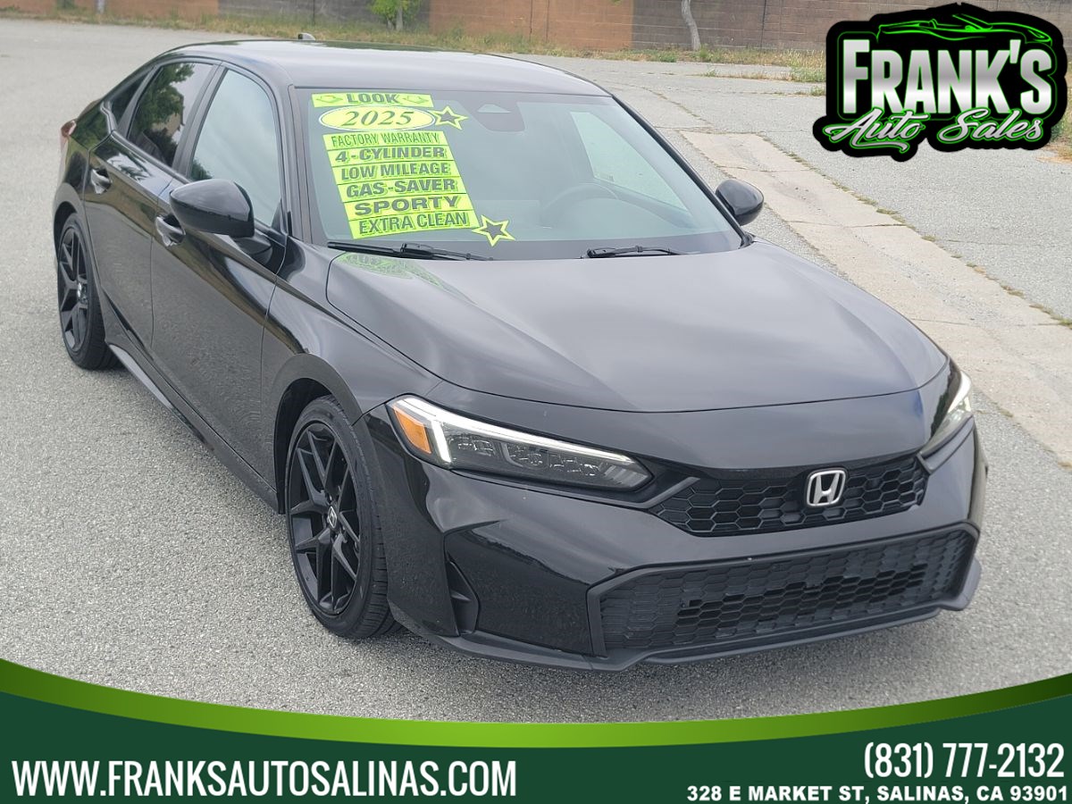 2025 Honda Civic Sedan Sport