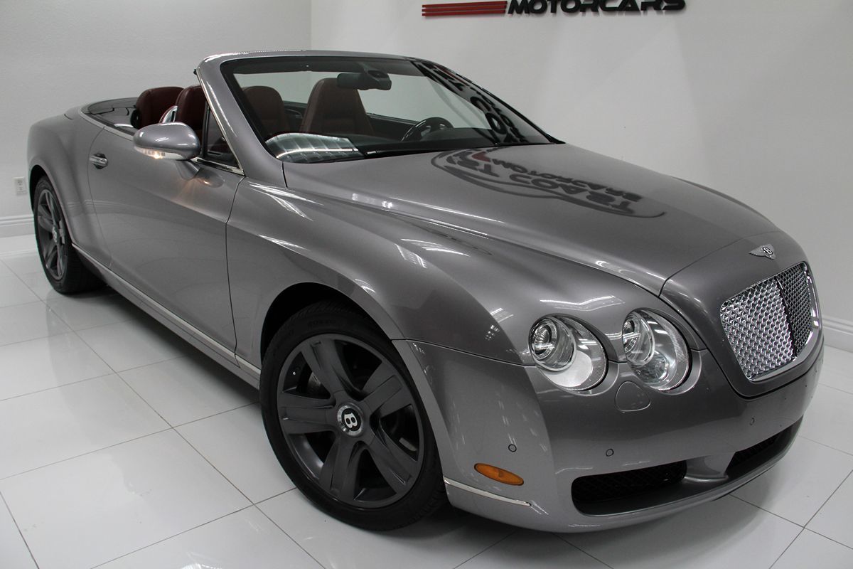 2007 Bentley Continental GTC **MULLINER SPECIFICATION EDITION RED TOP W/ RED INTERIOR!! RARE COLOR COMBO