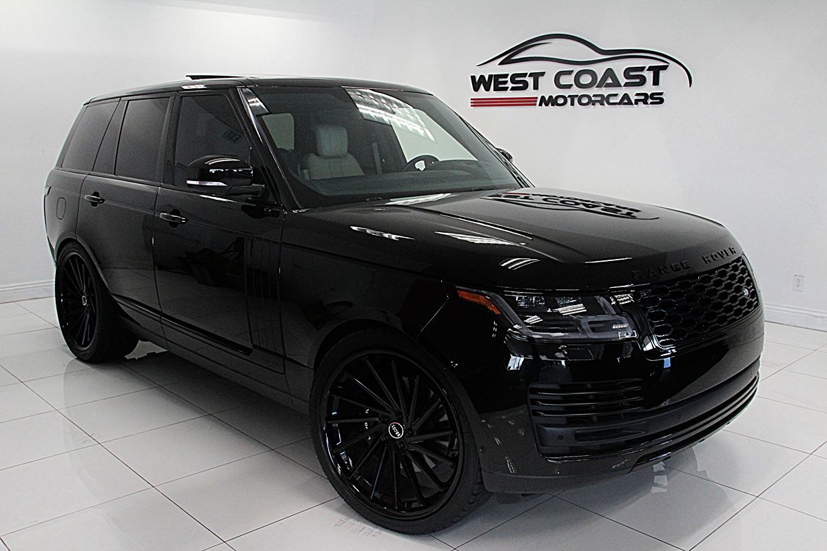 2020 Land Rover Range Rover V8 SUPERCHARGED* P525 HSE DRIVER ASSIST PKG* WHITE INTERIOR* LOADED!
