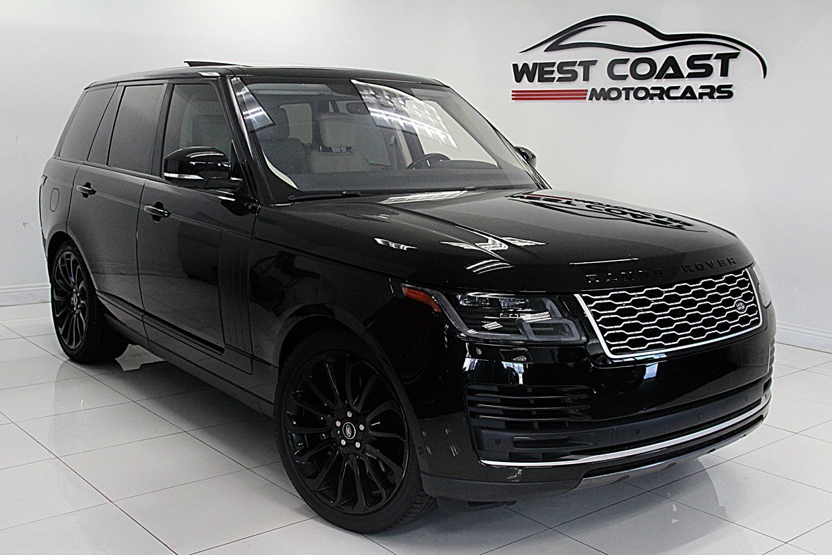 2020 Land Rover Range Rover*SUPERCHARGED V8* P525* LUXURY PACKAGE* WHITE INTERIOR* PREMIIUM WHEELS!