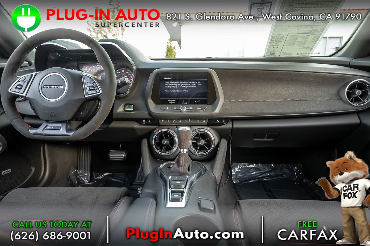 Sold 2019 Chevrolet Camaro ZL1 in West Covina