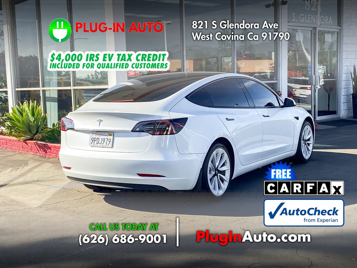 Sold 2022 Tesla Model 3 in West Covina