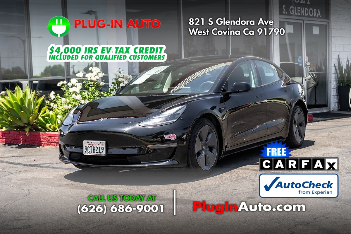 Sold 2022 Tesla Model 3 in West Covina