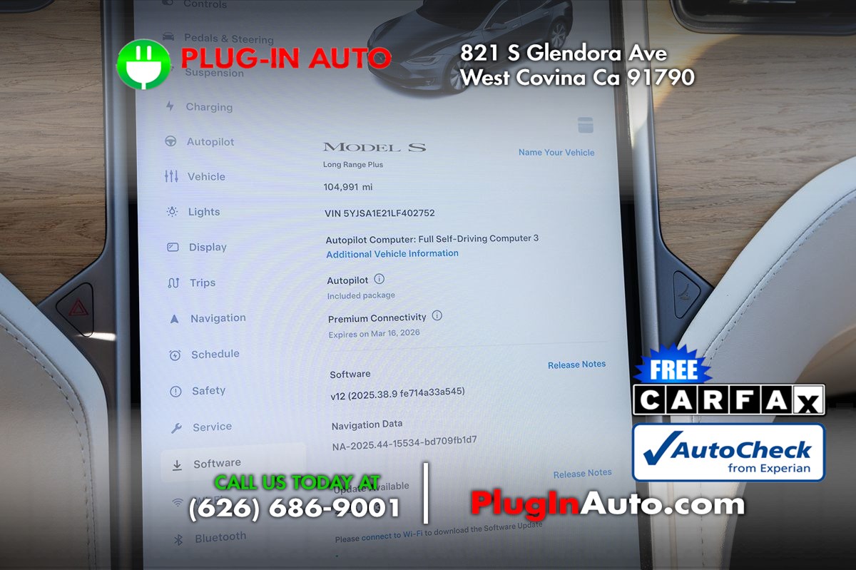 2020 Tesla Model S Long Range Plus photo 2