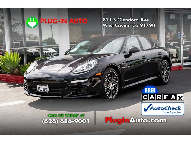 Black 2016 Porsche Panamera S Sedan Rear-Wheel Drive Automatic