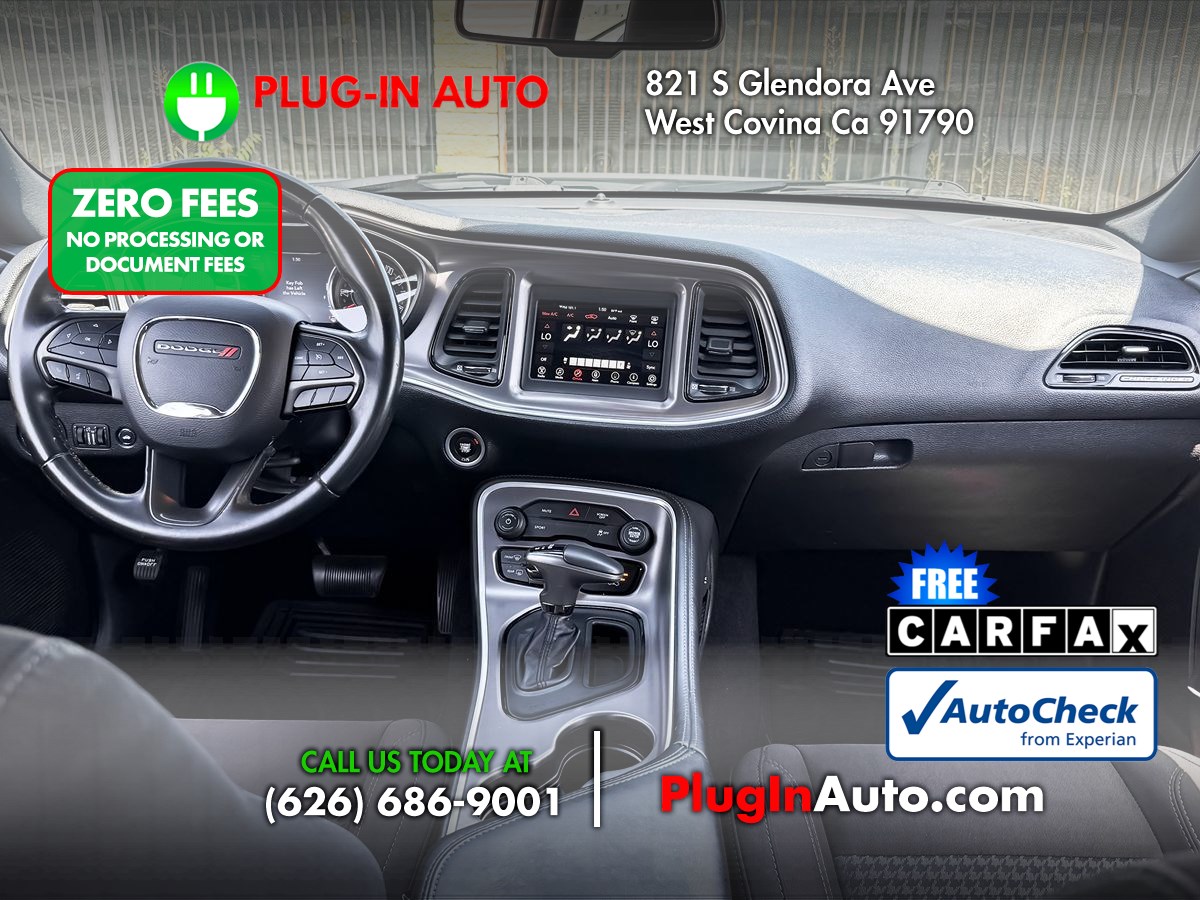 Sold 2019 Dodge Challenger SXT in West Covina