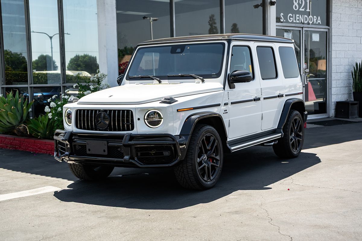 White 2021 Mercedes-Benz G-Class SUV / Crossover All-Wheel Drive Automatic