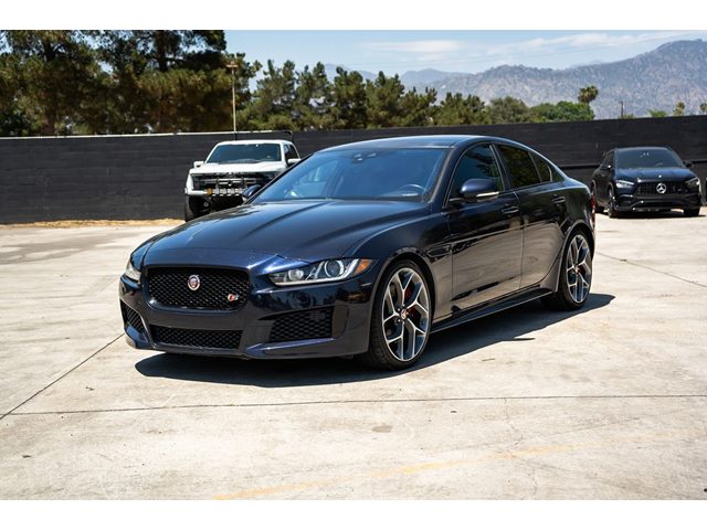 Blue 2018 Jaguar XE Sedan Rear-Wheel Drive Automatic