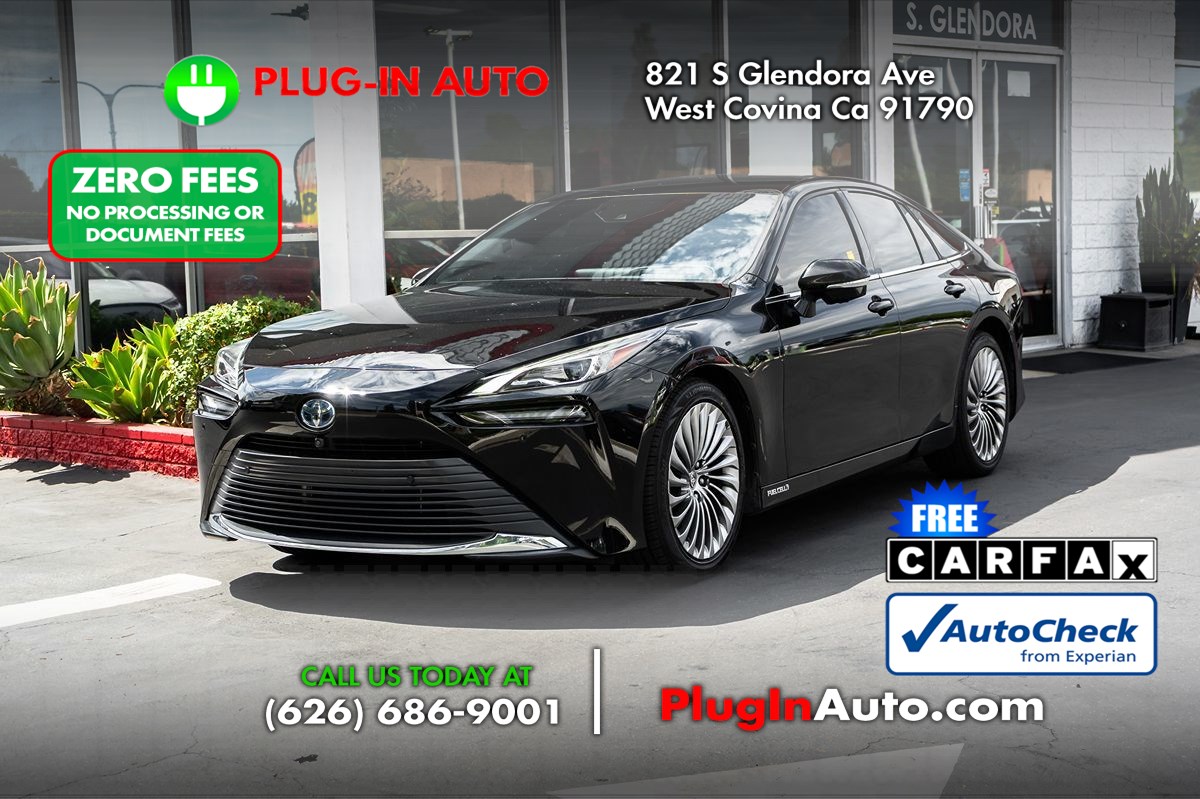 Black 2021 Toyota Mirai Sedan Rear-Wheel Drive Automatic